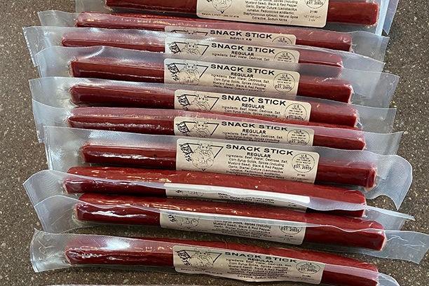 The People's Elbow "BBQ Flavored Beef Sticks"